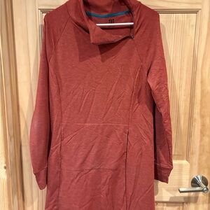 Red Long Sleeve Title Nine Tunic/dress